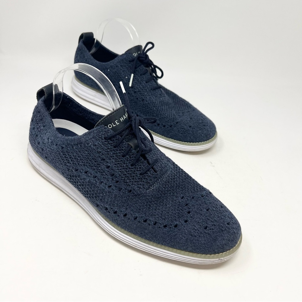 Cole Haan Original Grand Stitchlite Oxford Shoe Mens Size 11.5 C31071 Navy